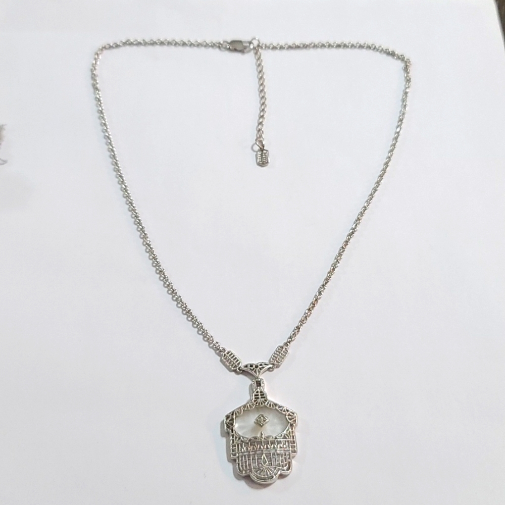 Like New - Hamsa 925 SS necklace